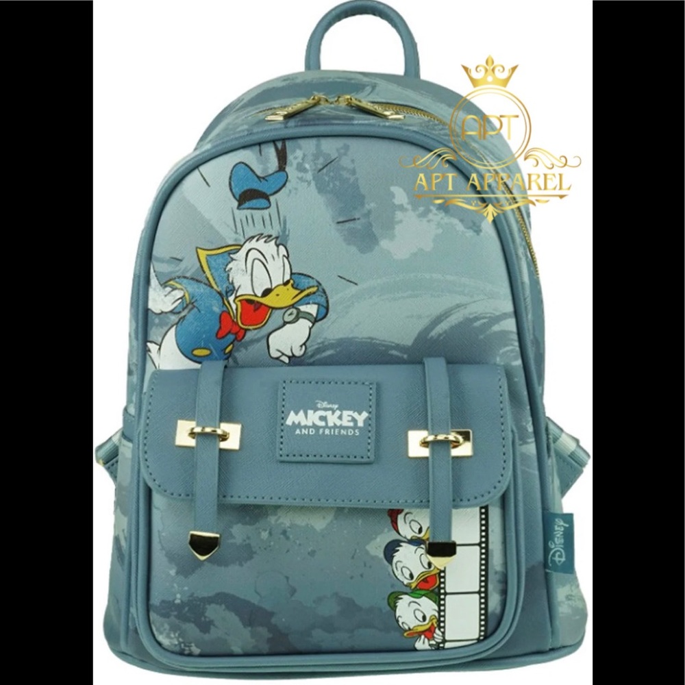 Donald Duck Disney Vegan Leather Backpack